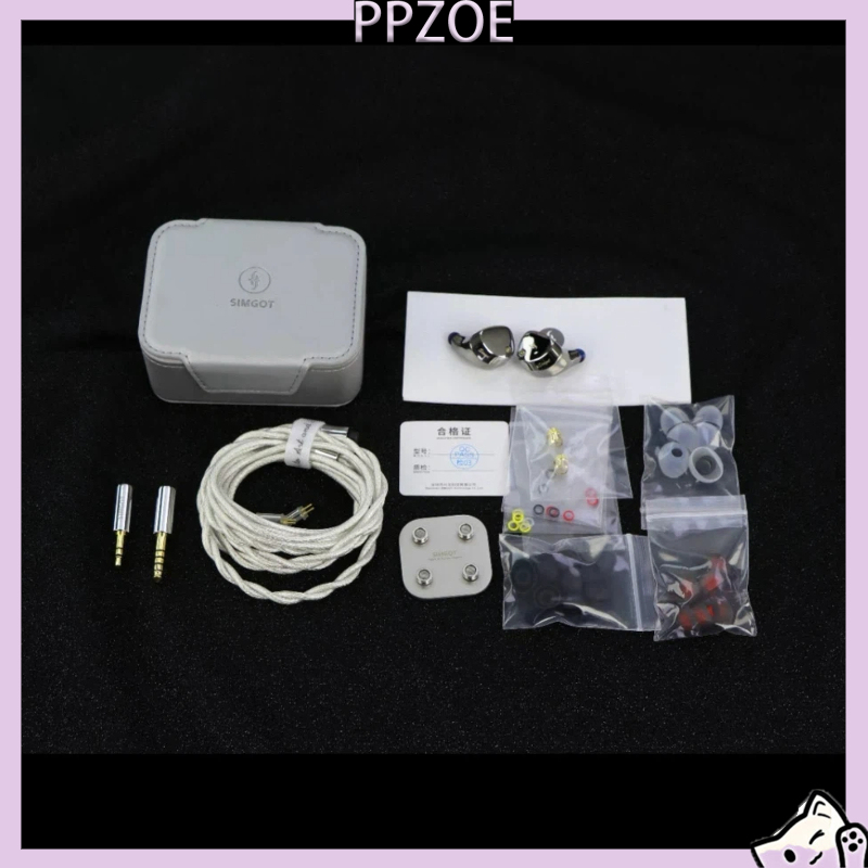 Planar Magnetic Iem Earphones - SIMGOT ET142 PZT IEM-oordopjes, bedraad, met