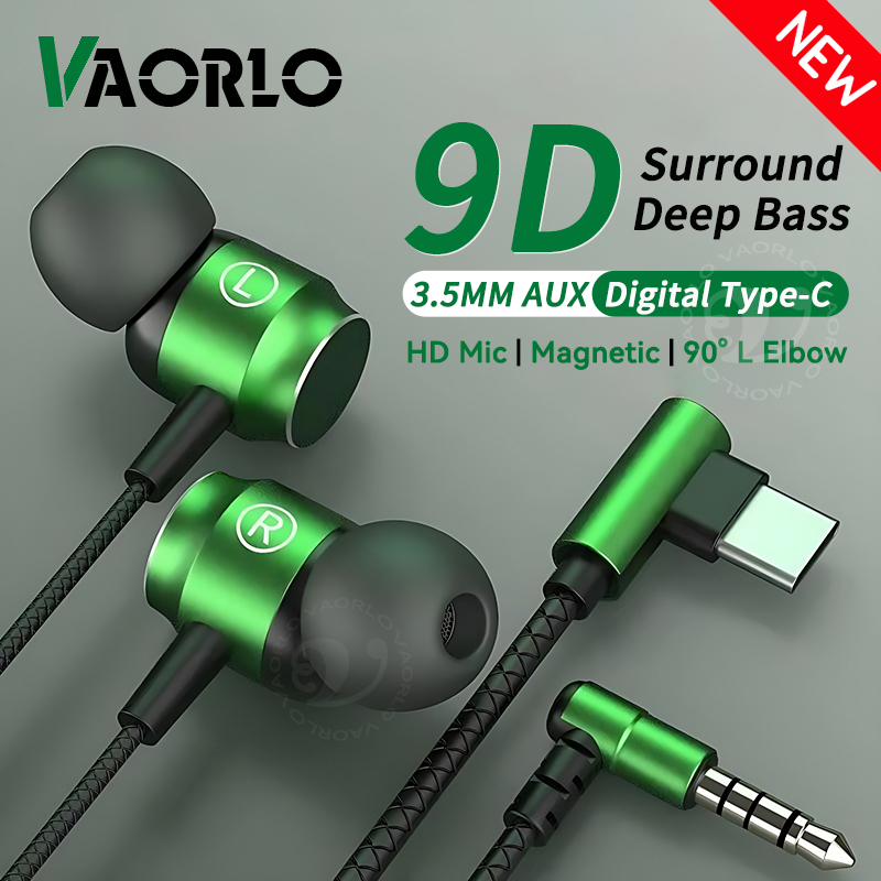 Open Ear Air Conduction Headphones - 9D HIFI zware bas game-oortelefoon 3,5