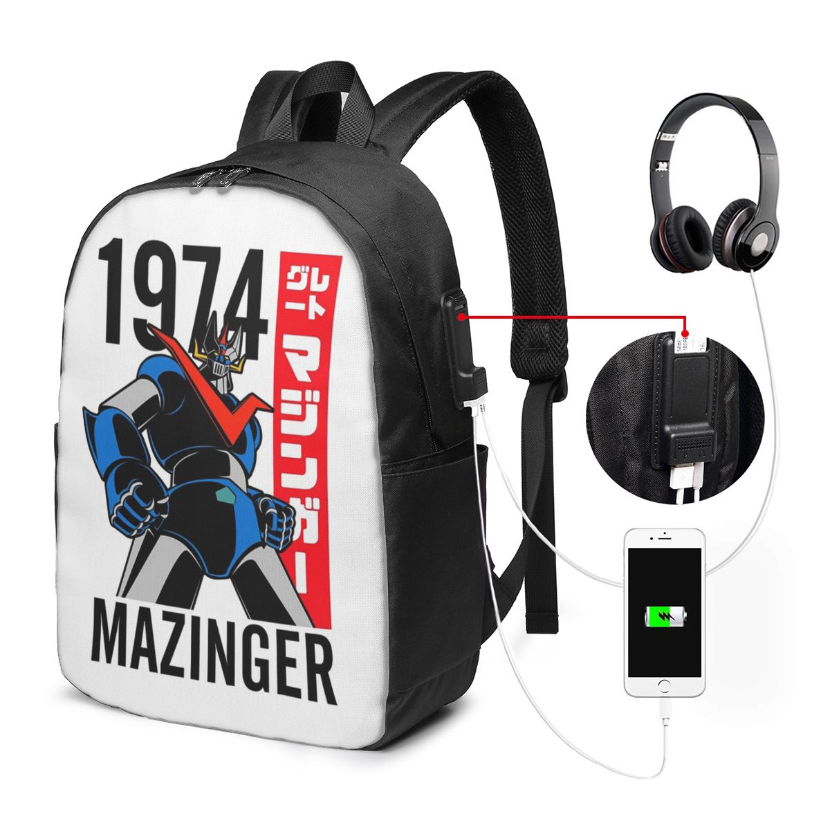 Laptops - Mazinger Z Mad Robot Grendizer Anime
