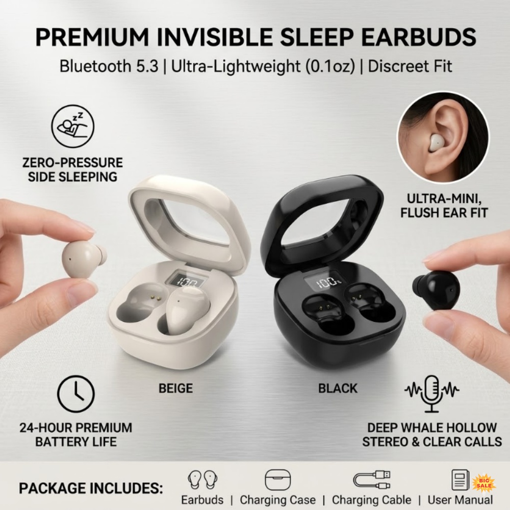 Tws Earbuds Bluetooth 5.3 - Ultrakleine TWS draadloze oordopjes Bluetooth 5.3