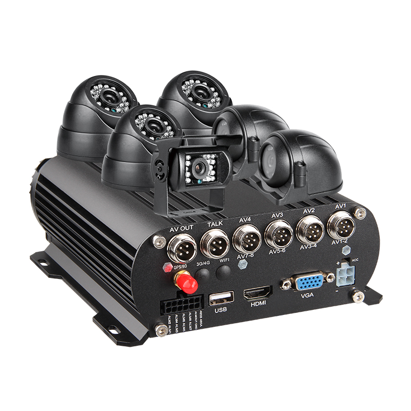 Cameras - 8-kanaals GPS 1080N AHD real-time bewakingscamera