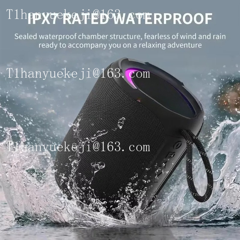 Portable Bluetooth Speaker Waterproof Ipx7 - Draadloze speaker met dubbele pairing, 360