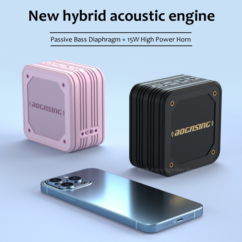 Portable Bluetooth Speaker Waterproof Ipx7 - M10 15W luidspreker BT 5.0 draagbaar