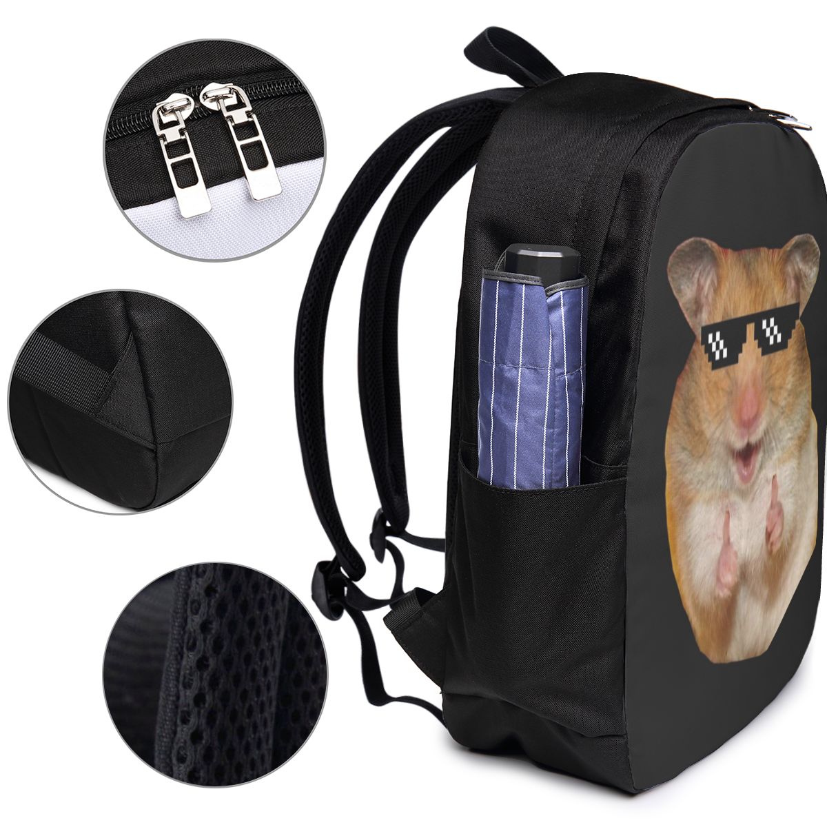 Grappige hamster rugzak reisno - Laptops recensie en prijs