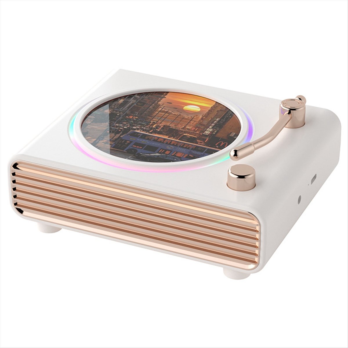 *X07A Draagbare Retro Witte Bl - Speakers recensie en prijs