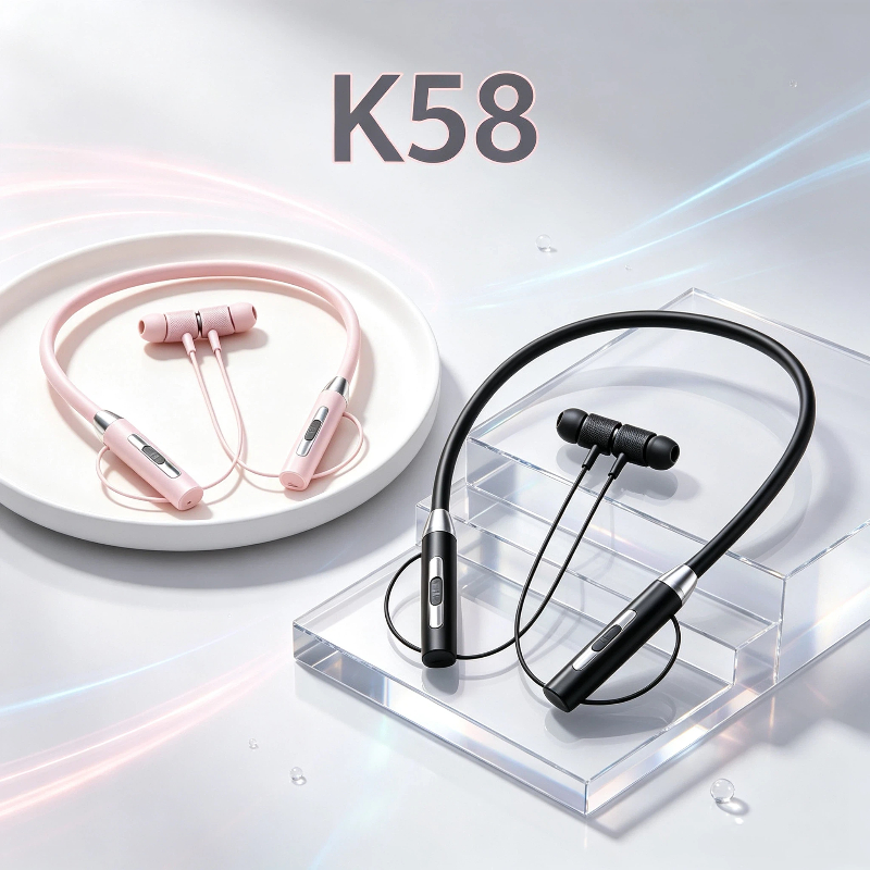Nieuwe K58 Bluetooth-headset m - Magnetic Neckband Sports Earphones recensie en prijs