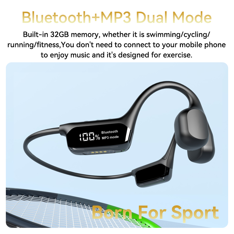 LonMao S10 Draadloze IPX8 Zwem - Bone Conduction Running Headphones recensie en prijs