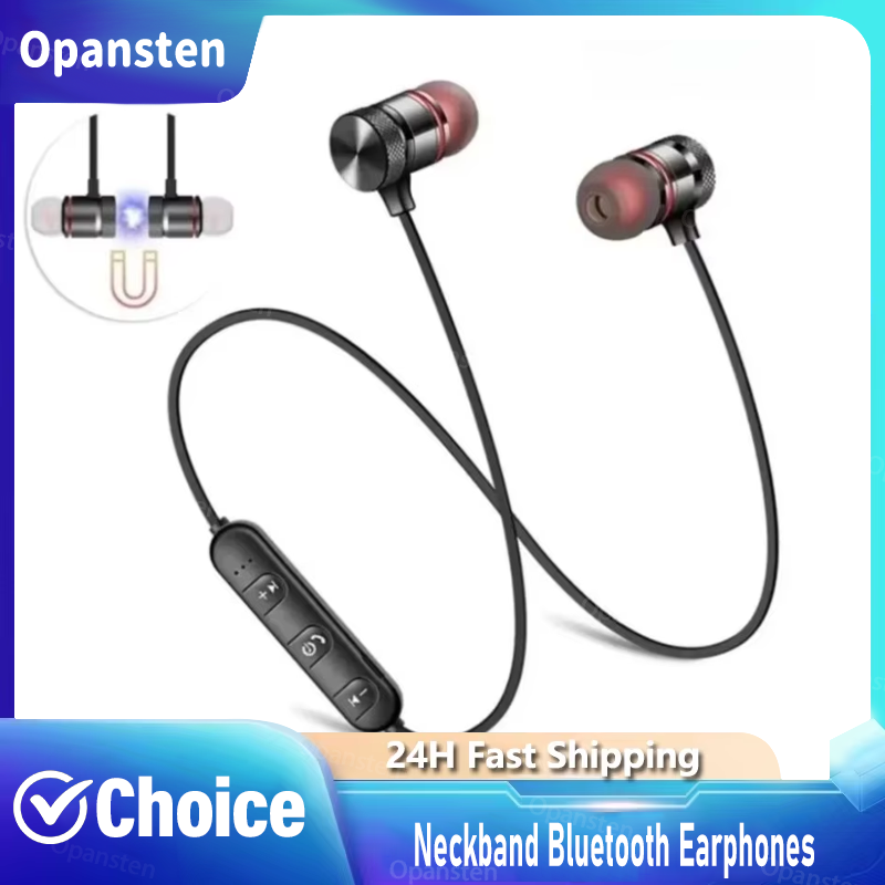 Bluetooth-oordopjes met nekban - Magnetic Neckband Sports Earphones recensie en prijs
