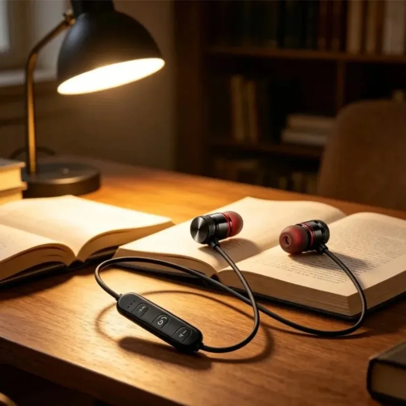 Bluetooth-oordopjes met nekban - Magnetic Neckband Sports Earphones recensie en prijs