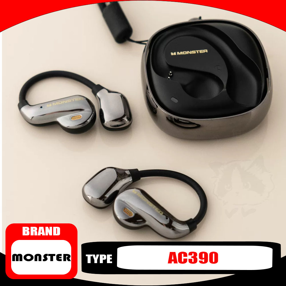 Monster AC390 Open Ear Hook Bl - Open Ear Air Conduction Headphones recensie en prijs