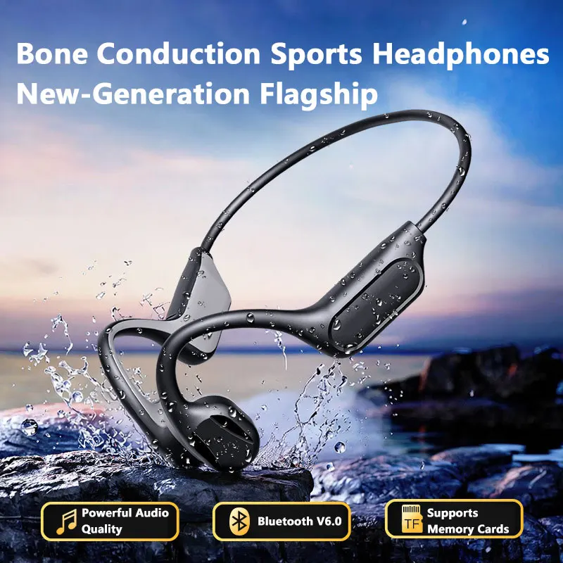 NIEUWE IPX8 Sport Bluetooth-oo - Bone Conduction Running Headphones recensie en prijs