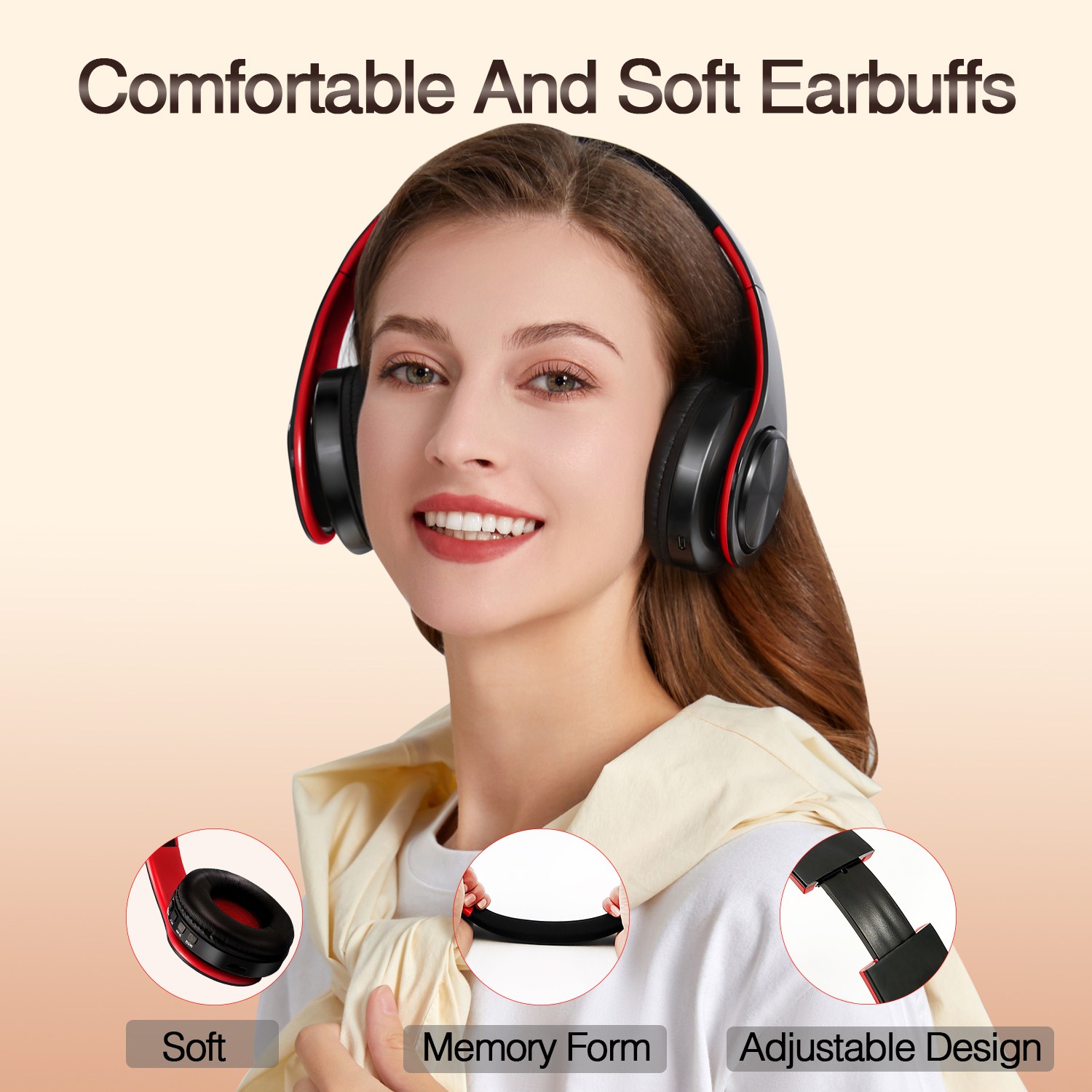 CATASSU Oortelefoon Bluetooth- - Anc Wireless Over Ear Headphones recensie en prijs